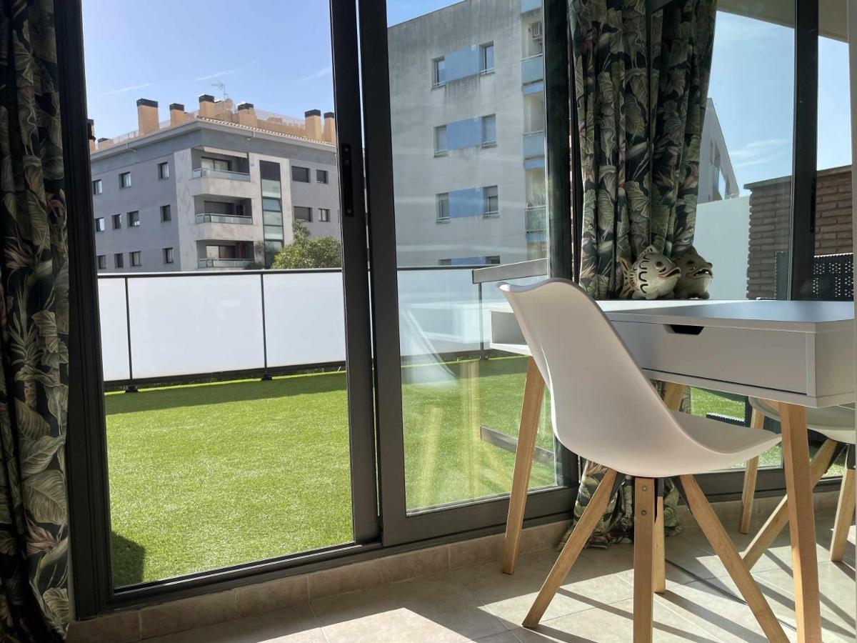 Апартаменты Solarium Con Terraza A 5 Minutos De La Playa Жирона Экстерьер фото