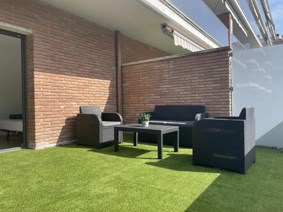 Апартаменты Solarium Con Terraza A 5 Minutos De La Playa Жирона Экстерьер фото