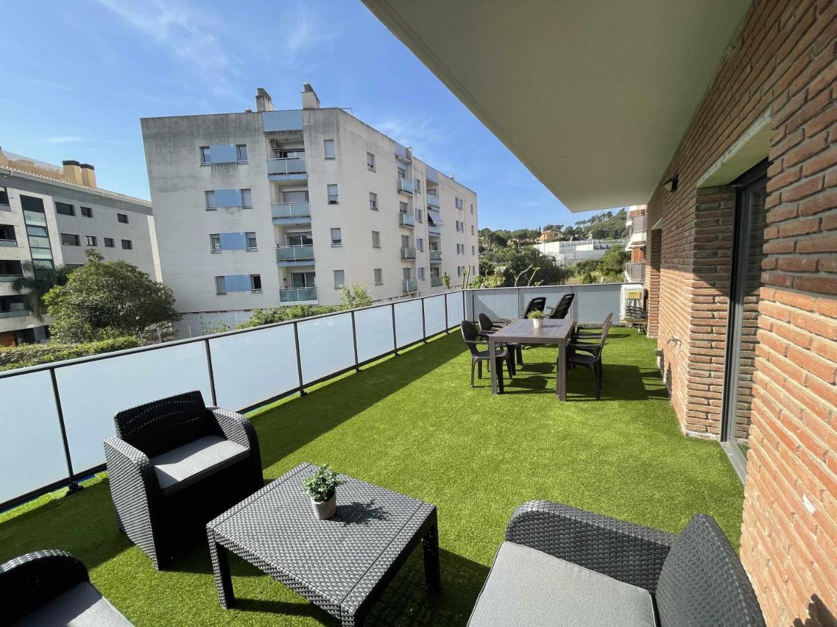 Апартаменты Solarium Con Terraza A 5 Minutos De La Playa Жирона Экстерьер фото
