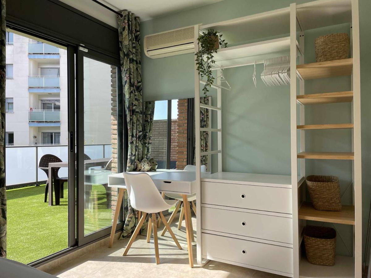 Апартаменты Solarium Con Terraza A 5 Minutos De La Playa Жирона Экстерьер фото